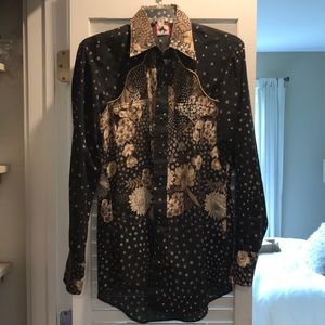 Men’s vintage one of a kind western shirt